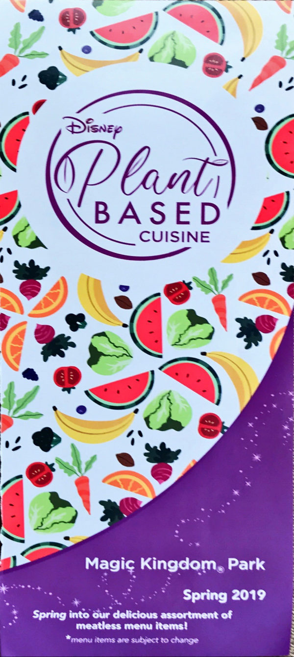 Magic Kingdom now has a Plant Based Cuisine Guide!