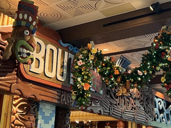 Bou-Tiki is ready for Christmas.