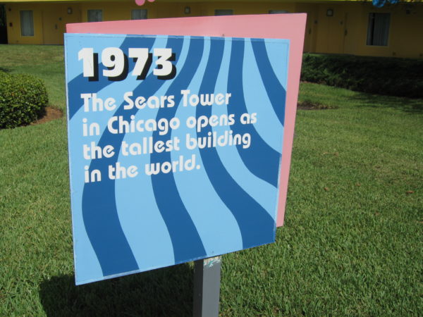 1973: The Sears Tower in Chicago opens as the tallest building in the world.