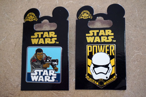 Finn and First Order Storm Trooper.