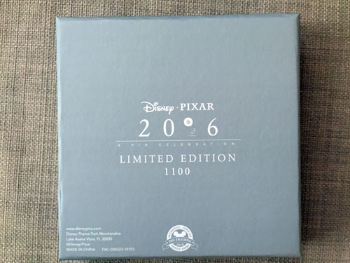 They come in this box showing that they are a limited edition.