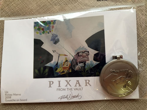Pixar From the Vault: The Up emblem.