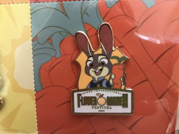 Judy Hopes from Zootopia proudly shows off her carrot!