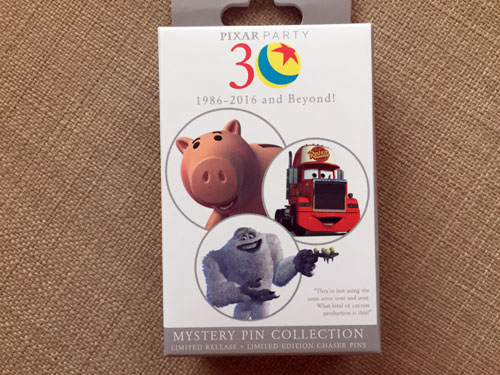Mystery Pin Collection box. Who knows what you'll get?!