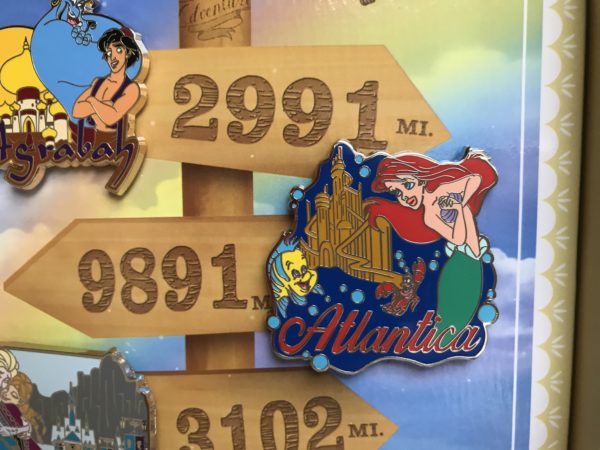 Limited Edition Love is an Adventure Little Mermaid pin.