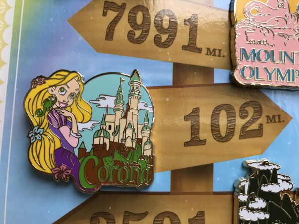 Limited Edition Love is an Adventure Tangled pin.