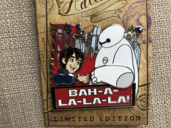Limited Edition Baymax pin.