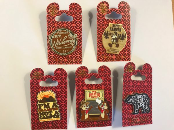 You could win these Fort Wilderness pins this month!