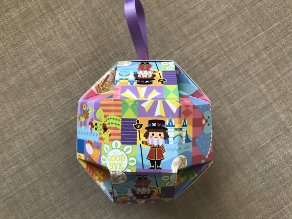 This one has an "it's a small world" theme.