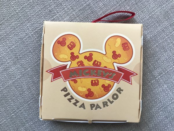 Pizza anyone? This box is shaped like a pizza box!