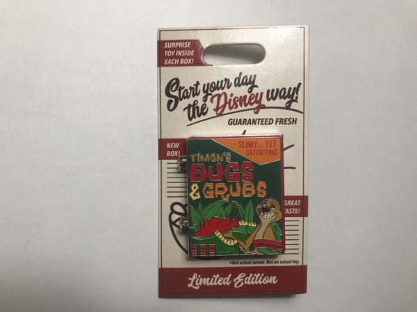 This pin features Timon, our favorite bug and grub eater.