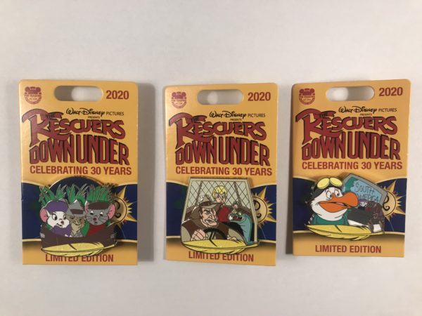 Limited edition Rescuers Down Under pins!