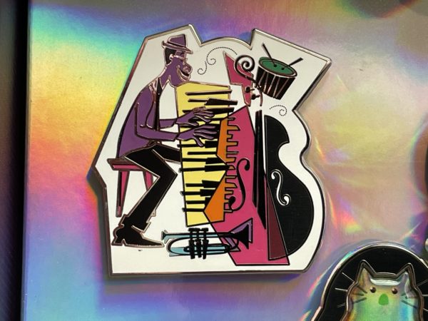 Joe Gardner plays the piano.