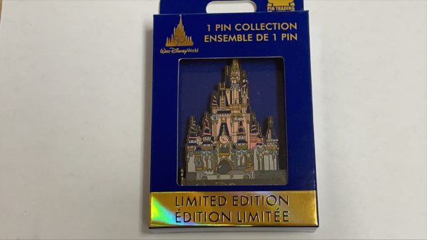 This large, limited edition castle pin is beautiful!