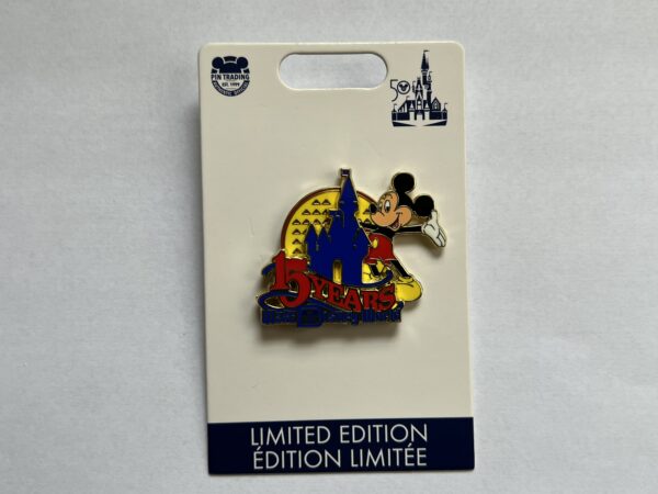 Mickey welcomes the world to the celebration.