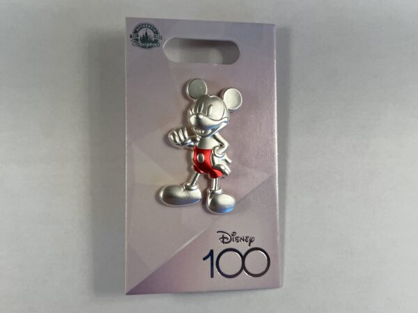 Mickey looks like he is ready to celebrate 100 years.