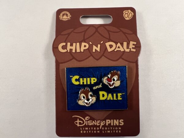 Isn't the backer card for this Chip 'n' Dale pin fun?