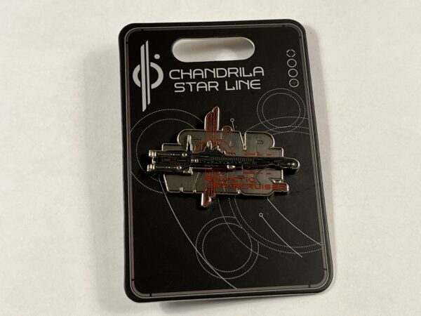 Star Wars logo with the Halcyon ship.