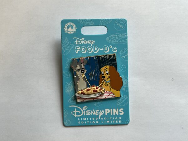 Lady and the Tramp enjoy a meal.