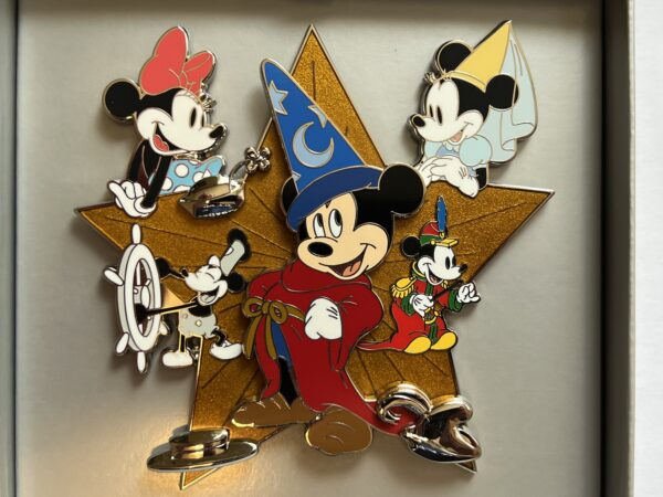 Mickey and Minnie have a long history together.