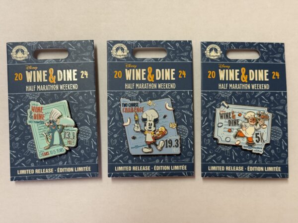 Limited Edition pins featuring favorite chefs. Which pins will you get?