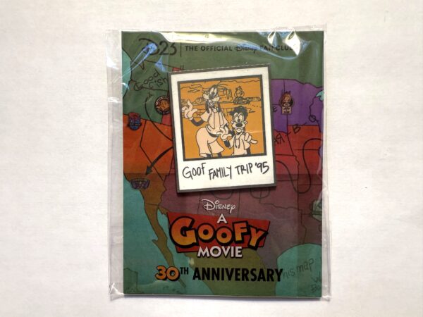 D23 pin with Goofy and Max from A Goofy Movie.