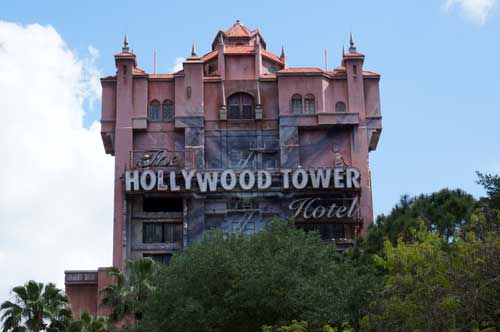 The Hollywood Tower Hotel contains one of the best pre-shows on Disney property.