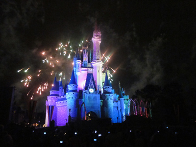 What could be more romantic than Cinderella Castle?