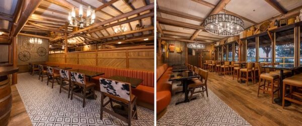 Restaurant Interiors. Photo Credit © Disney Enterprises, Inc. All Rights Reserved.