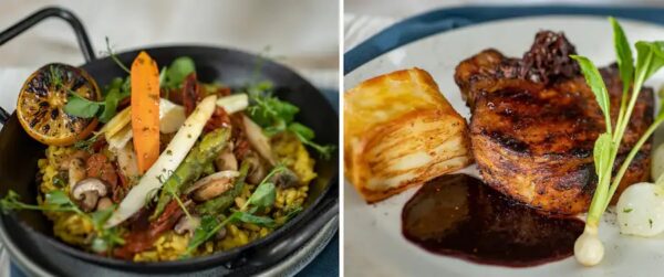 Roasted Vegetable Paella. Photo Credit © Disney Enterprises, Inc. All Rights Reserved.