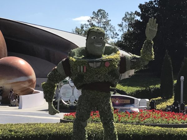 Just imagine how difficult it is to shape a plant like Buzz Lightyear!