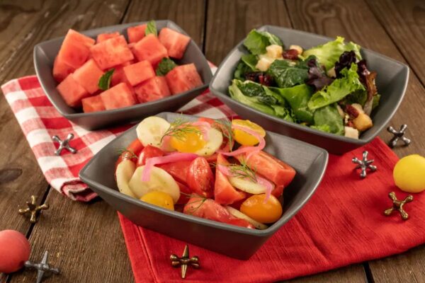 Fresh, delicious salads for all to enjoy!  Photo © Disney Enterprises, Inc.  All Rights Reserved. 