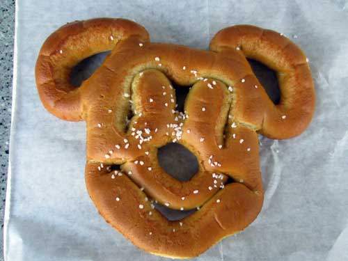 You can't help but smile when you see this pretzel!