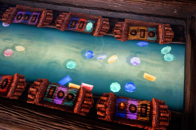 The touch screens are easy to use, but this game does take some skill.