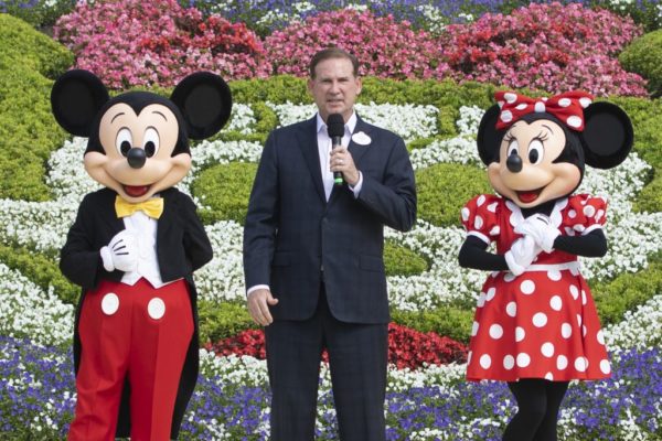 Joe Schott, President and General Manager, Shanghai Disney Resort, presided over the reopening. Photo credits (C) Disney Enterprises, Inc. All Rights Reserved 