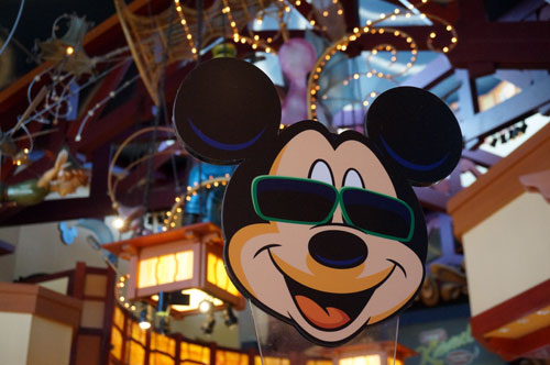 The Florida sun is very intense.