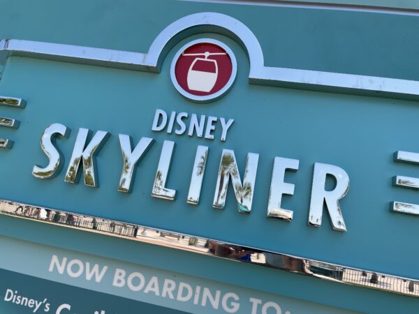 Disney Skyliner maintenance.