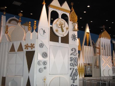 The design of it's a small world was created by Mary Blair.