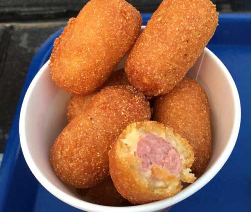 Corn dog nuggets - a snacker's best friend.