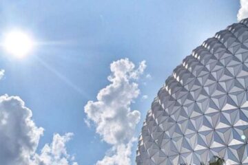 Sun shines on Spaceship Earth