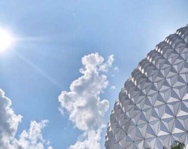 Sun shines on Spaceship Earth