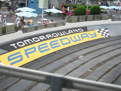 It's not a thrill ride, but the interactive nature of the Speedway makes it popular.