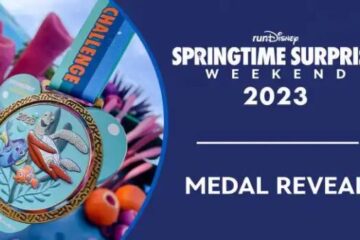 runDisney Springtime Surprise Weekend 2022 Medal Reveal. Photo Credit © Disney Enterprises, Inc. All Rights Reserved.