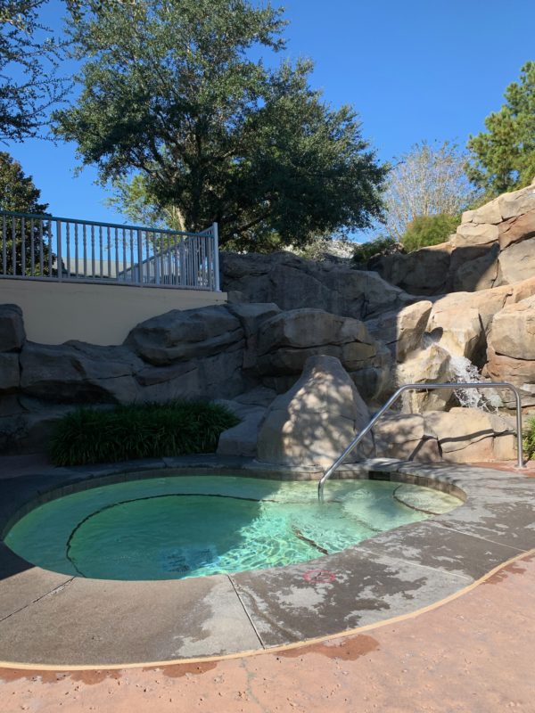 Both feature pools have hot tubs!
