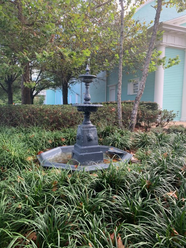 There are beautiful touches like this water fountain throughout the resort.