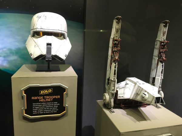 You can see plenty of models and props on display.