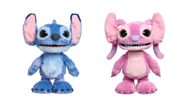 Stitch and Angel Interactive Plush