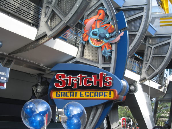 Multiple sources have reported Stitch's sign is now gone.
