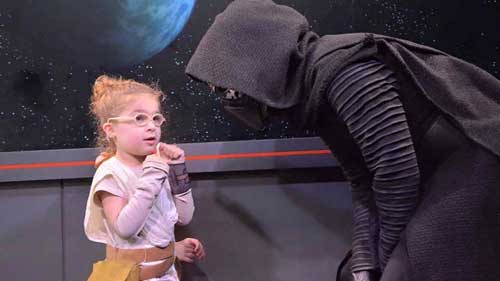 You can meet Kylo Ren at the Studios.