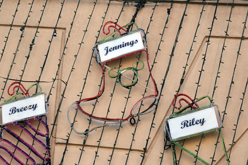 Sadly, this will be the last year the Osborne lights make an appearance at Disney's Hollywood Studios. Will the be the last time we see Jennings Osborne's Christmas stocking?